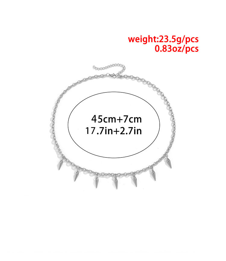 Fashion Spike Pendant Necklace - Damned Threads